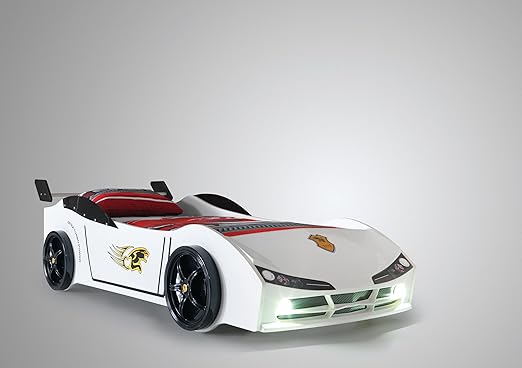 מיטת מכונית מעוצבת לילדים דגם פורמולה