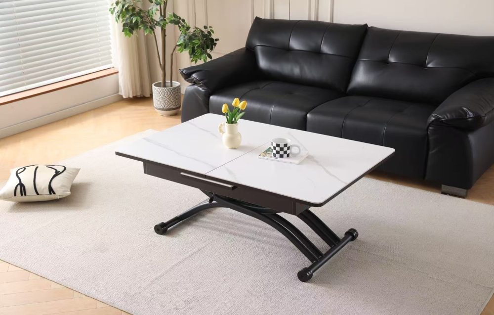 שולחן סלון ופינת אוכל טרנספורמר דגם קנדה